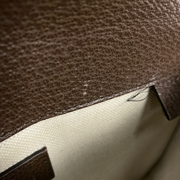 Gucci Ophidia Belt Bag Waist Sherry Web GG Supreme Beige Brown - Picture 8 of 9